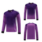 2025 football goalkeeper suit suit men's and women's competition dragon gate suit cross-border foreign trade children's competition breathable long sleeve summer