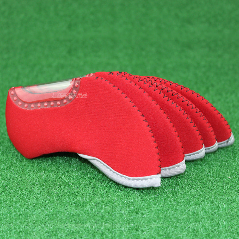 New golf iron club cap cover diving material universal rod cover 13 colors for 10/group