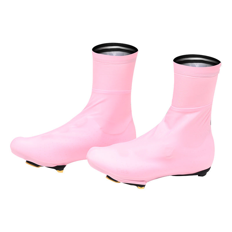 Xintown Solid Color Cycling Shoe Covers Lightweight Dustproof and Stain-Resistant Cycling Outdoor Sports Shoe Covers Bicycle Apparel