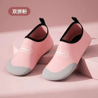 Striped beach shoes snowflake shoes socks beach socks diving snorkeling shoes indoor fitness shoes solid color yoga shoes