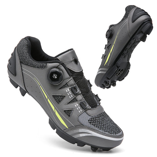 2023 Cross-border New Road Self-locking Riding Shoes Hard Sole Mountain Bike Shoes Power Bicycle Lock Shoes Men's Riding