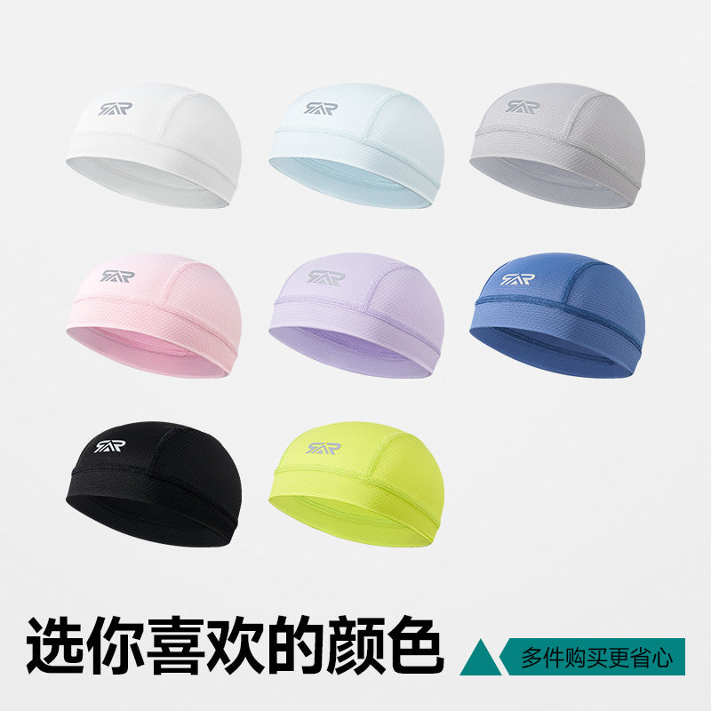 Sunmes Cycling Cap Spring and Summer Men and Women Sun Protection, Deodorant and Antibacterial Double-Layer Helmet Liner Hat Wholesale Breathable