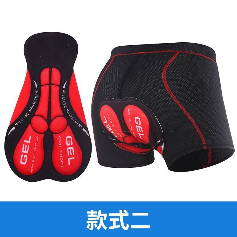 Men's Cycling Underwear Thickened Silicone Mountain Cycling Pants Quick-Drying Road Bike Shorts All-Season Cycling Equipment