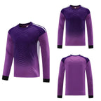 2025 football goalkeeper suit suit men's and women's competition dragon gate suit cross-border foreign trade children's competition breathable long sleeve summer