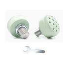 Double Row skates brake four-wheel roller skates adjustable round rubber brake head roller skates accessories stable brake