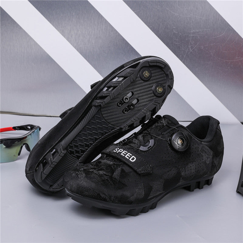 New Mountain Cycling Shoes, Moped Road Lock Shoes, Outdoor Sports Cycling Equipment, Breathable Men's and Women's Cycling Shoes