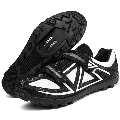 210850 Cross-Border Men's and Women's Outdoor Leisure Lock-Free Shoes Road Bike Mountain Bike Cycling Shoes Couple's Bicycle Shoes