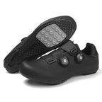 2108 New Road Car Lock Shoes suit Hard Bottom Bicycle Shoes Men's Outdoor Mountain Lockless Riding Shoes Women's Breathable