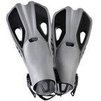 Professional Lightweight Diving Flipper Long Fingers Swimming Diving Adult Children Adjustable Siamesed Power Duck Flipper