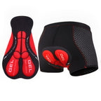 Cycling Underwear Shock-absorbing Silicone Mountain Cycling Pants Breathable Quick-drying Thickened Cushion Pants Riding Suit Cross-border