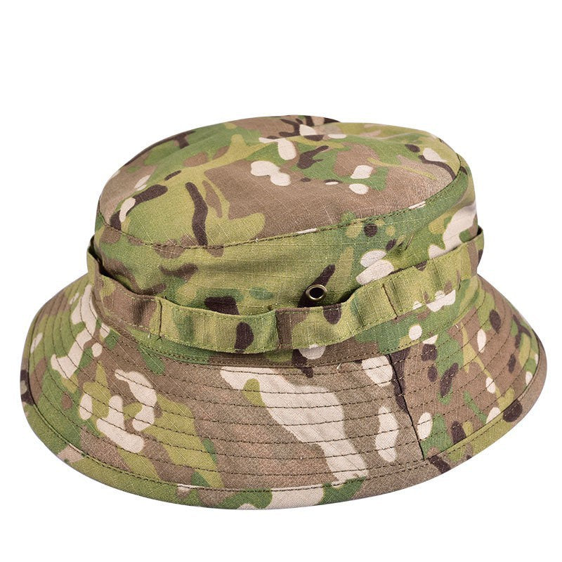 BENNI Hat Sun Protection Military Fan Tactical Hat Men's Outdoor Mountaineering Fisherman Hat Big-brimmed Sunshade Hat Round-brimmed Cowboy Hat