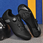 Cross-Border Foreign Trade Breathable Bicycle Shoes Cycling Shoes Men's and Women's Road Bike Lock Shoes Mountain Bike Power-Assisted Shoes Wholesale