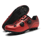 Cycling Shoes Outdoor Riding Shoes Non-Lock Rubber Sole Road Sole Mountain Sole Outdoor Cross-Border Popular Double Buckle Lock Shoes