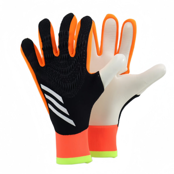 Factory Supply New Football Goalkeeper Gloves Thickened Non-Slip Latex Goalkeeper Gloves Children's Adult Gloves
