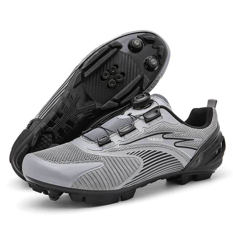 Cross-border trade breathable bicycle shoes cycling shoes men and women road bike lock shoes mountain bike booster shoes wholesale