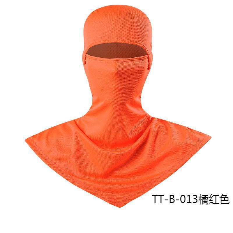 Summer Fishing Full Face Sun Protection Mask Outdoor Dustproof and Anti-Uv Hood Breathable Quick-Drying Sweat-Absorbent Cycling Hood