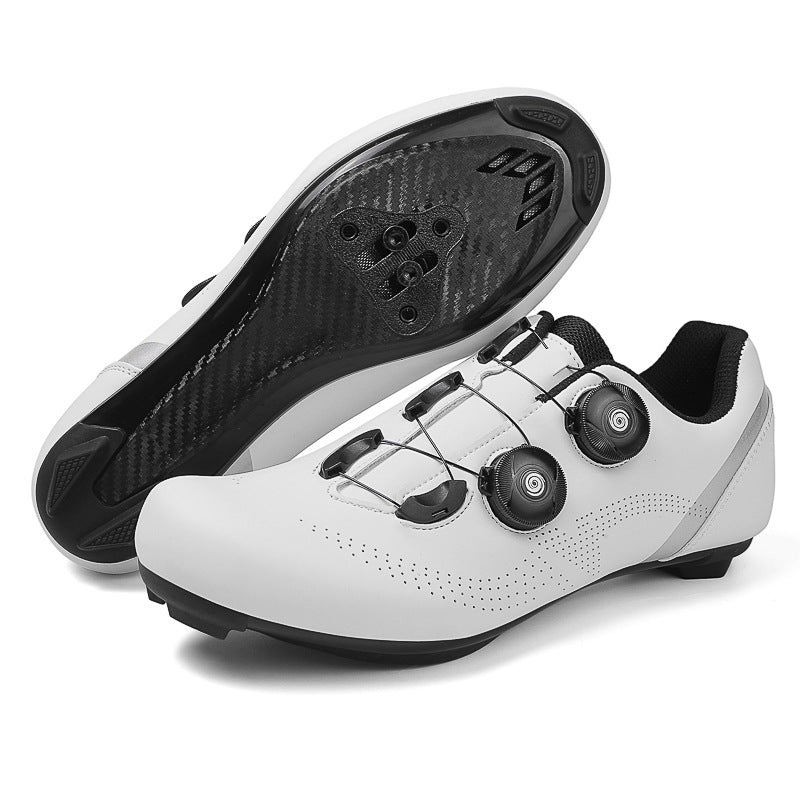Factory direct road car lock shoes suit autumn new lock-free cycling shoes power hard-soled bicycle shoes mountain bike
