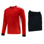 2025 football goalkeeper suit suit men's and women's competition dragon gate suit cross-border foreign trade children's competition breathable long sleeve summer