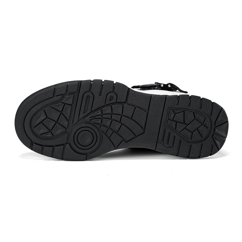 Cross-Border Supply Men's Motorcycle Shoes Large Size Motorcycle Riding Shoes Men's Rider Four-Season Sneakers Motorcycle Travel Equipment