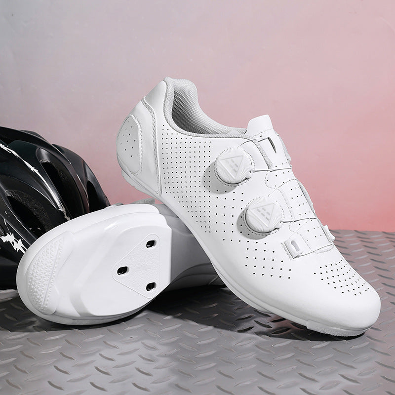 Cross-Border Foreign Trade Bicycle Shoes, Cycling Shoes, Men's and Women's Road Bike Lock Shoes, Mountain Bike Spring and Summer Breathable Wholesale