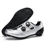 Cross-border New Road Car Lock Shoes Hard Bottom Bike Shoes suit Breathable Lockless Cycling Shoes Men's Mountain Bicycle Shoes