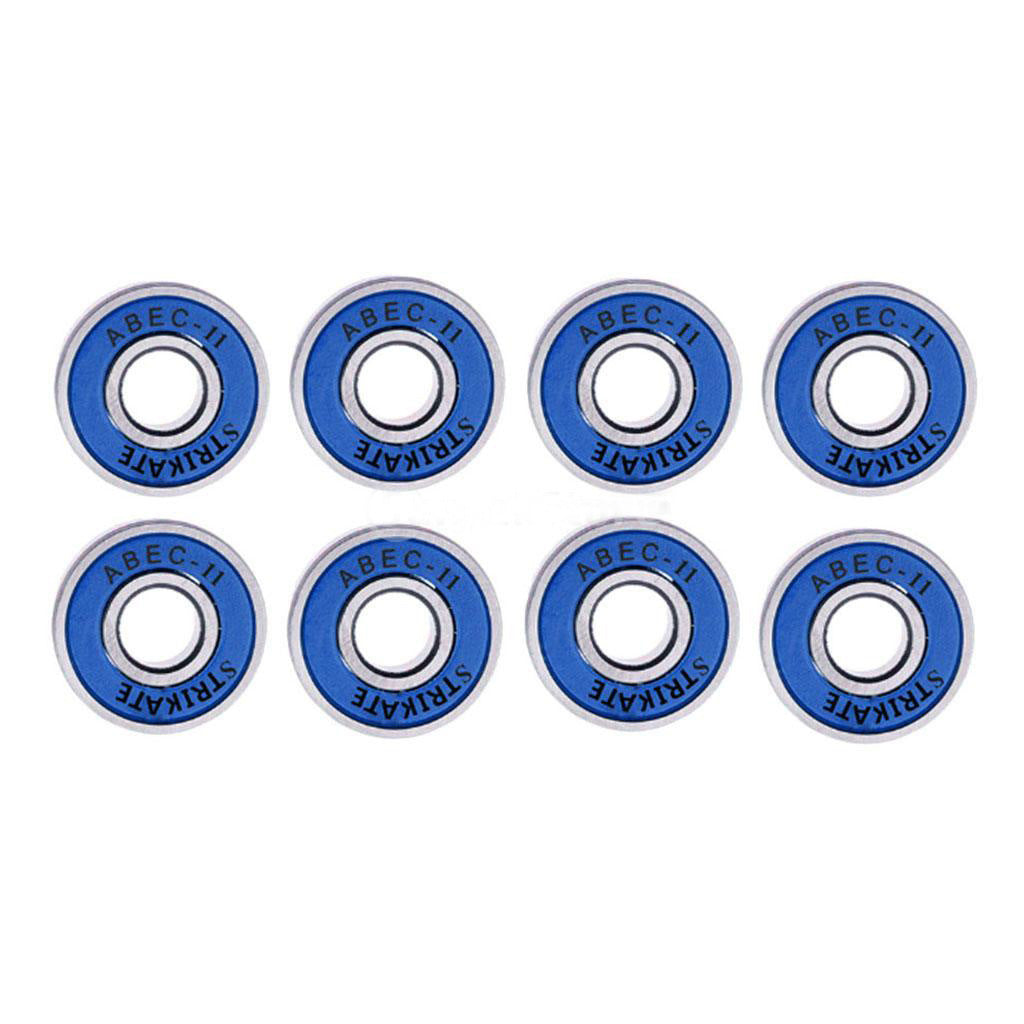 [Bulk] skateboard color bearing ABEC-11 double warped fish board long board wheel 608 skates color shaft