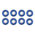 [Bulk] skateboard color bearing ABEC-11 double warped fish board long board wheel 608 skates color shaft