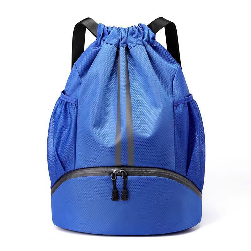 Basketball Bag, Swimming Bag, Dry and Wet Separation Swimsuit Storage Bag, Sports Backpack, Drawstring Backpack, Special for Swimming