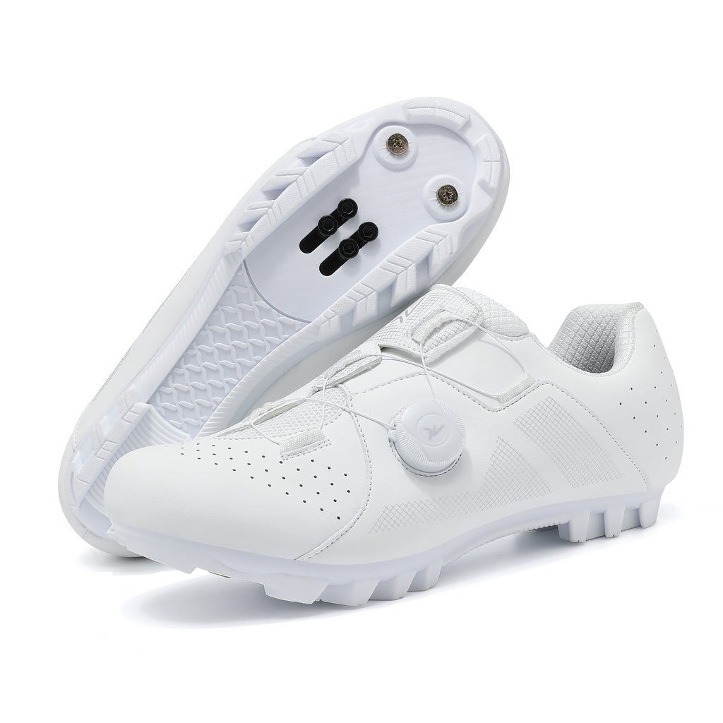 Cross-border foreign trade bicycle shoes cycling shoes men and women road bike lock shoes mountain bike breathable hard bottom wholesale