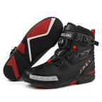 Waterproof Boots, Motorcycle Shoes, Motorcycle Boots, Non-Slip Mid-Top Rider Shoes, Riding Shoes, Motorcycle Shoes, Men's Motorcycle Travel Shoes
