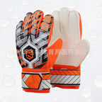 Football goalkeeper gloves children's adult training game thickened latex wear-resistant fingerguard manufacturers supply