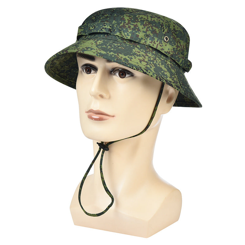 BENNI Hat Sun Protection Military Fan Tactical Hat Men's Outdoor Mountaineering Fisherman Hat Big-brimmed Sunshade Hat Round-brimmed Cowboy Hat