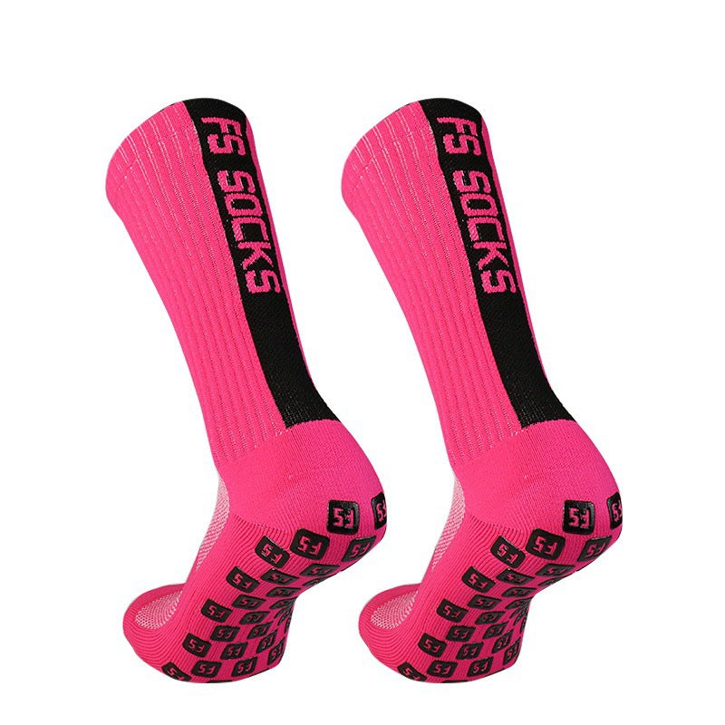Fs Socks Professional Sports Training Football Socks Anti-Slip Dotted Socks