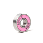Double row skate wheels 608RS bearing silent skateboard roller skates universal chrome steel high speed color roller