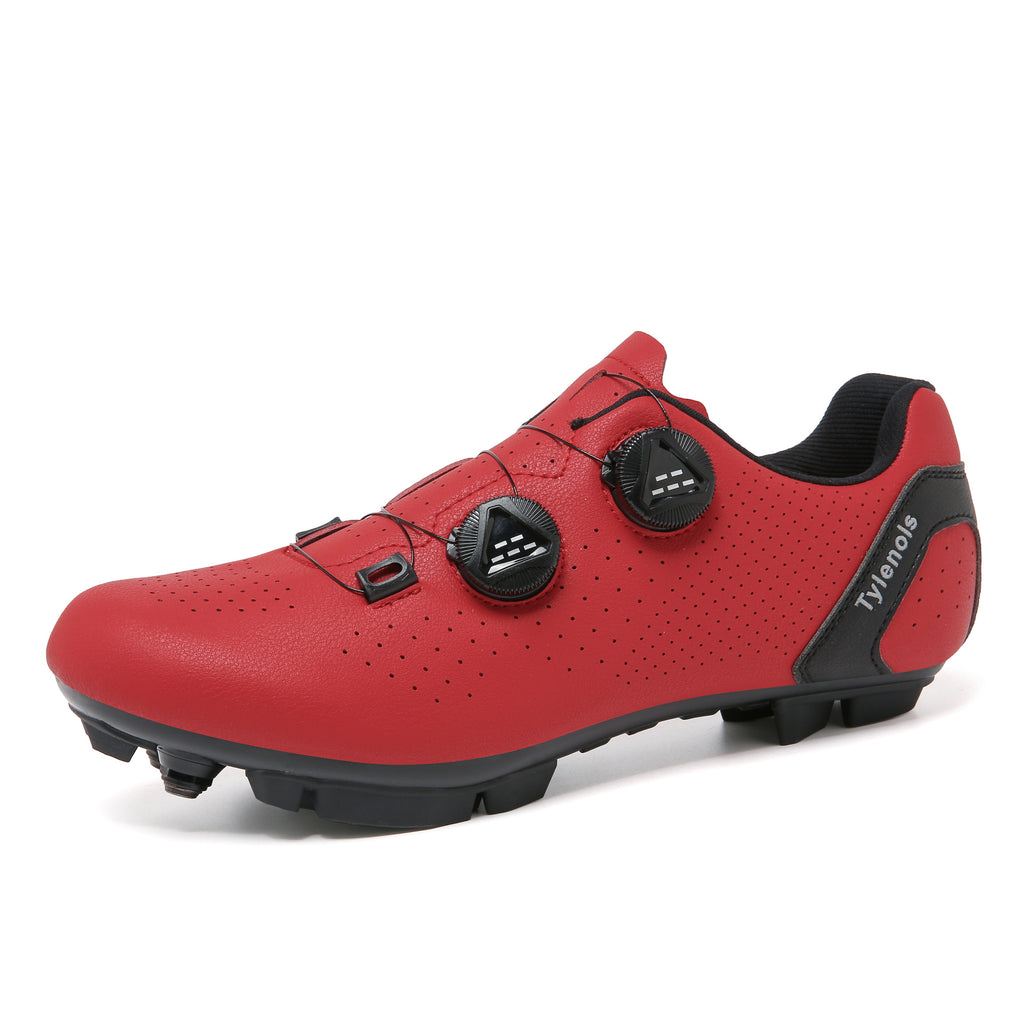 T168 Cross-border New Lockless Cycling Shoes Men's Road Car Lock Shoes Breathable Bicycle Shoes Non-lock Mountain Bicycle Shoes