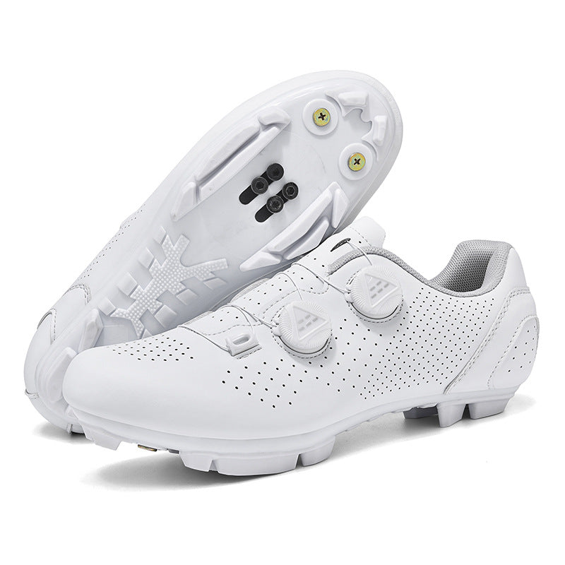 Cross-Border Foreign Trade Bicycle Shoes, Cycling Shoes, Men's and Women's Road Bike Lock Shoes, Mountain Bike Spring and Summer Breathable Wholesale
