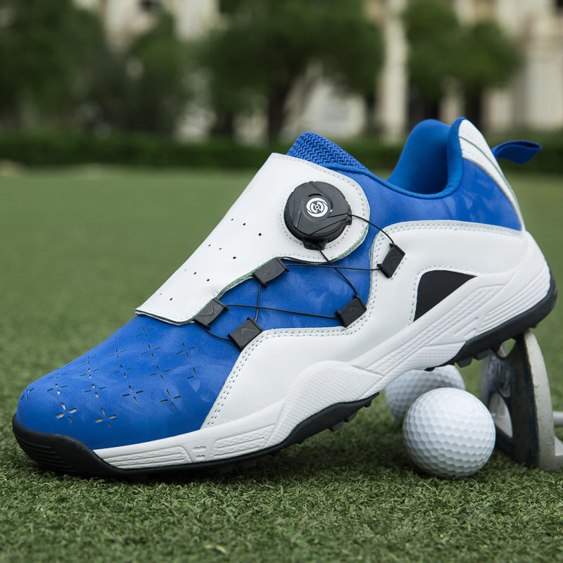Cross-border explosions plus size golf shoes men and women outdoor leisure sneaker non-slip breathable wear-resistant broken nail shoes