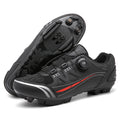 2023 Cross-border New Road Self-locking Riding Shoes Hard Sole Mountain Bike Shoes Power Bicycle Lock Shoes Men's Riding