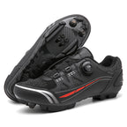 2023 Cross-border New Road Self-locking Riding Shoes Hard Sole Mountain Bike Shoes Power Bicycle Lock Shoes Men's Riding