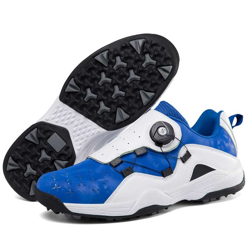 Cross-border explosions plus size golf shoes men and women outdoor leisure sneaker non-slip breathable wear-resistant broken nail shoes