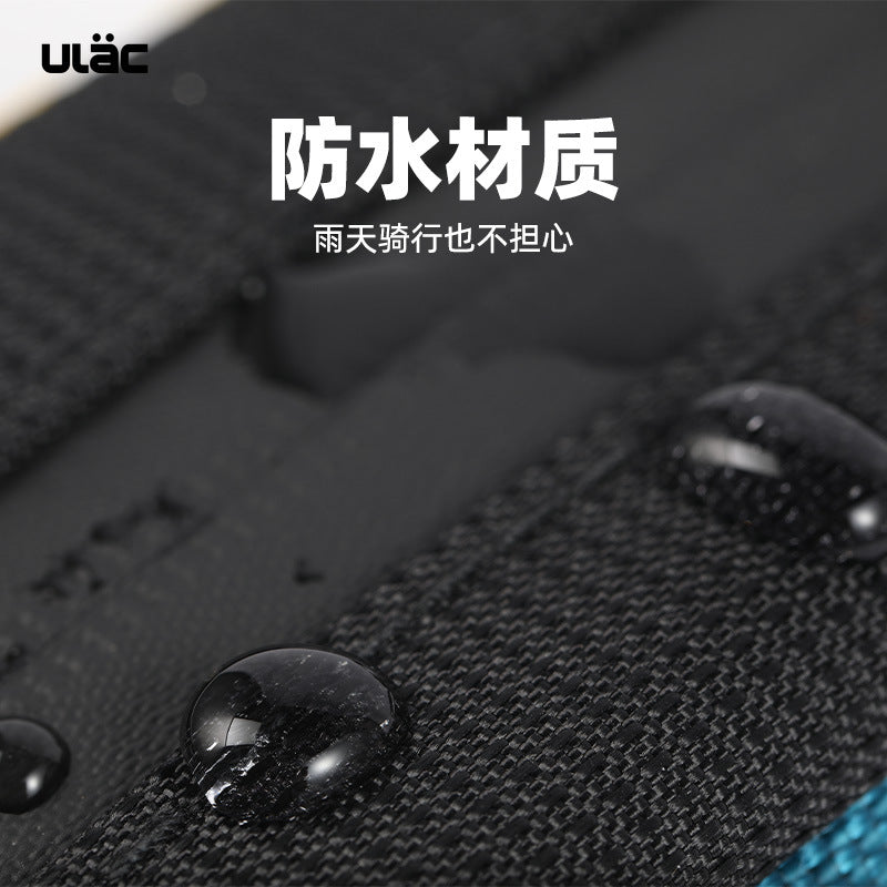 Ulac Mountain Bike Bicycle Triangle Bag Road Bike Tool Bag Bicycle down Tube Bag Cycling Equipment Upper Tube Bag