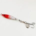 Spanish mackerel iron plate small fat man iron plate luya bait speed sink with sequin hook mackerel cannonball yellow bonito sea fishing shore throwing boat fishing