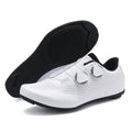 2025 New Summer Bag-Soled Road Bike Lock Shoe Set for Men Breathable Seamless Lock-Free Cycling Shoes Nylon Hard Sole