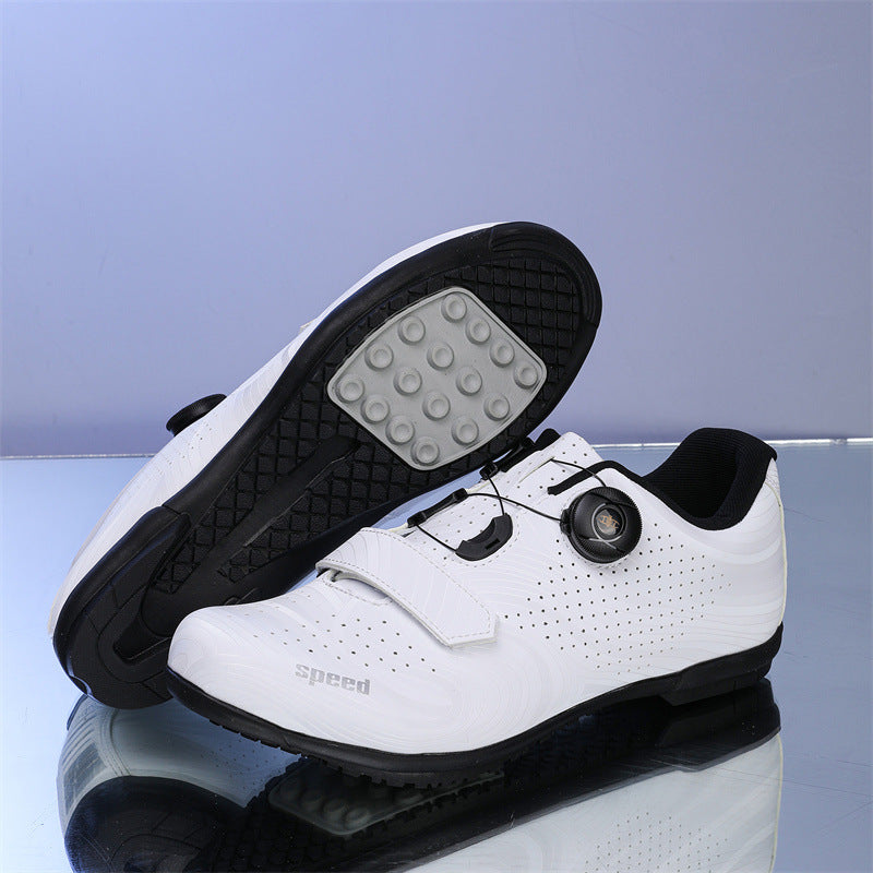 2025 New Cross-border Random Riding Road Men's and Women's Mountain Lock Shoes Bicycle Outdoor Boosting Bicycle Shoes
