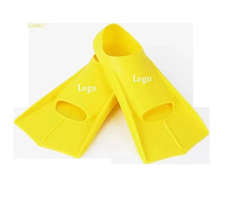 Swimming Fins for Men and Women Freestyle Breaststroke Silicone Short Fins for Adults and Kidsren Professional Lightweight Diving Training Feet