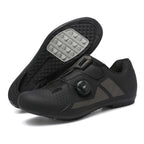 2025 Summer Pure White Road Bike Lock Shoes Set Breathable Men's and Women's Outdoor Cycling Shoes Lockless Cycling Shoes Large Size