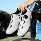 Cross-border New Road Car Lock Shoes suit Hard Bottom Breathable Bike Shoes Men's Lockless Mountain Bike Sports Bicycle Shoes