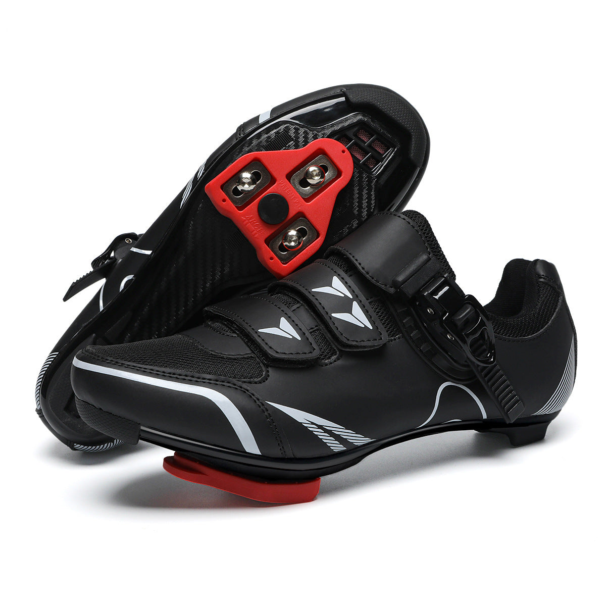 Outdoor Road Mountain Rubber Men's and Women's Lockable Bicycles Without Locks Hard-Soled Spinning Cycling Shoes