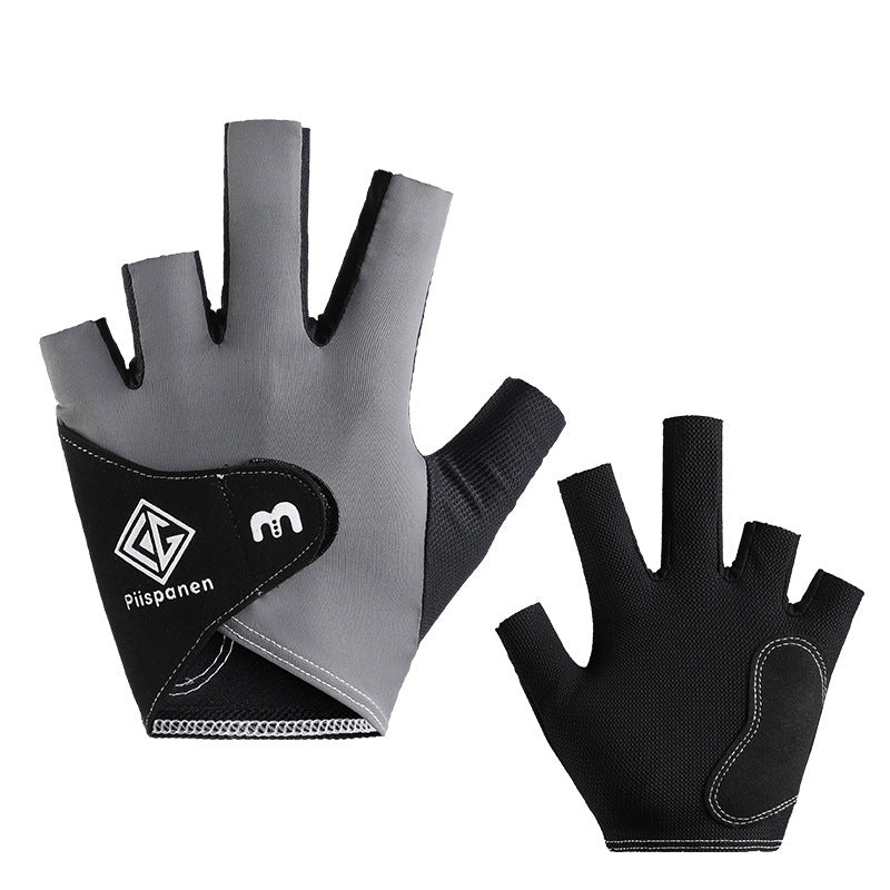 Five-Finger Billiard Gloves Breathable Wear-Resistant Single Non-Slip Half-Finger Lightweight Snooker Gloves for Unisex