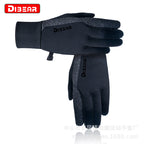 Dibear Wholesale Black Touchscreen Outdoor Cycling Gloves for Men and Women, Non-Slip and Windproof, Suitable for Mountain Biking